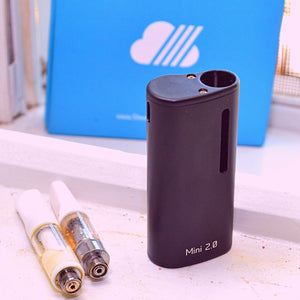 SteamCloud Mini 2.0 Vape with two cartridges